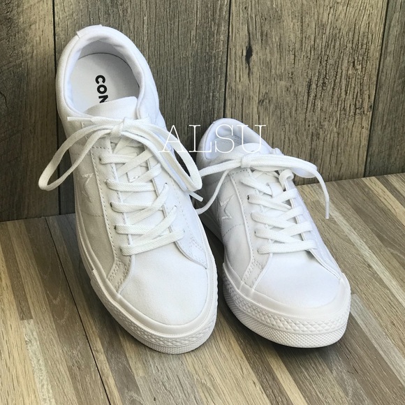 Converse AdVulc One Star OX Canvas Casual Shoes W - Picture 2 of 8